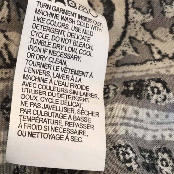 Lucky Brand women’s blouse. Peasant style. Size XS - Picture 5 of 10